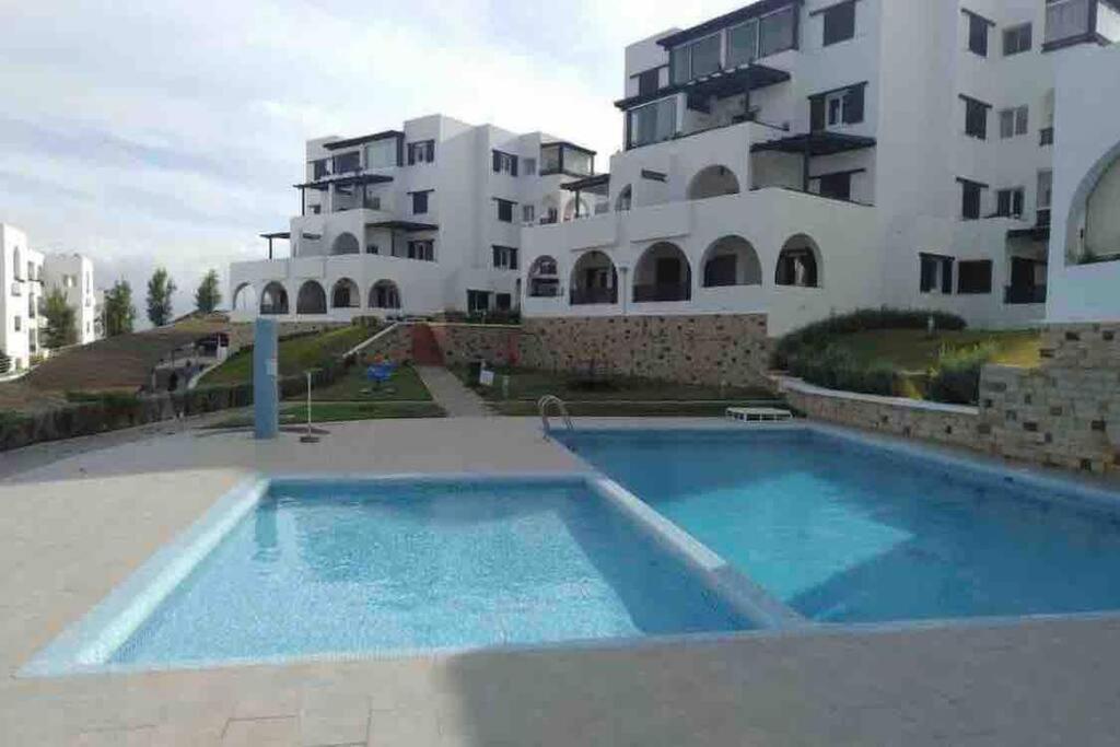 Complexe Bella Vista Cabo Negro Martil Mdiq Avec Piscines Plage Wifi Exterior photo